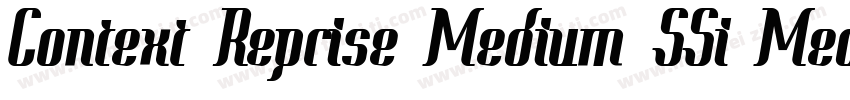 Context Reprise Medium SSi Medium字体转换